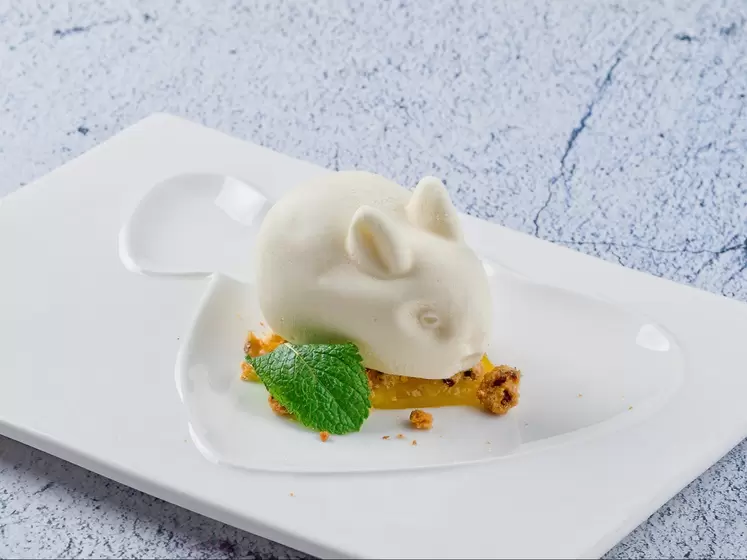 Лимонная панна котта