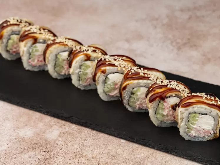 Ролл сливочный с угрем