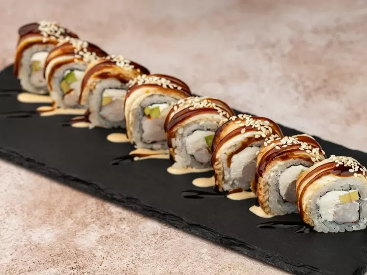 Ролл сливочный с угрем